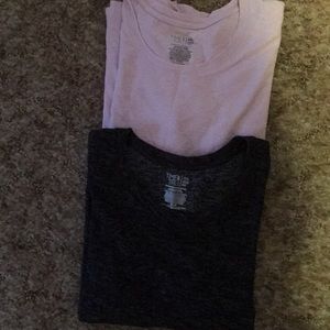 Two women’s short sleeve shirts
